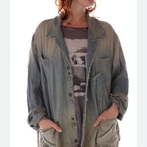 Magnolia Pearl Aelovet Denim Workwear Jacket 260